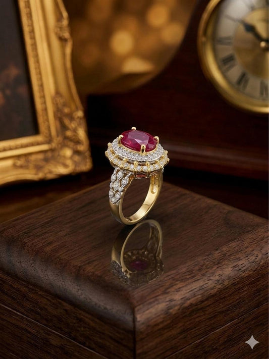 Rubi Stone Ring